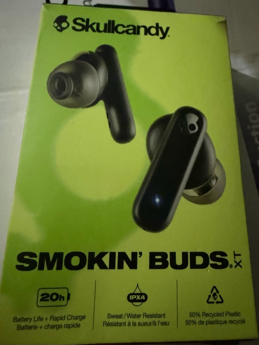 Skullcandy Smokin' Buds XT Wireless Earbuds - Black